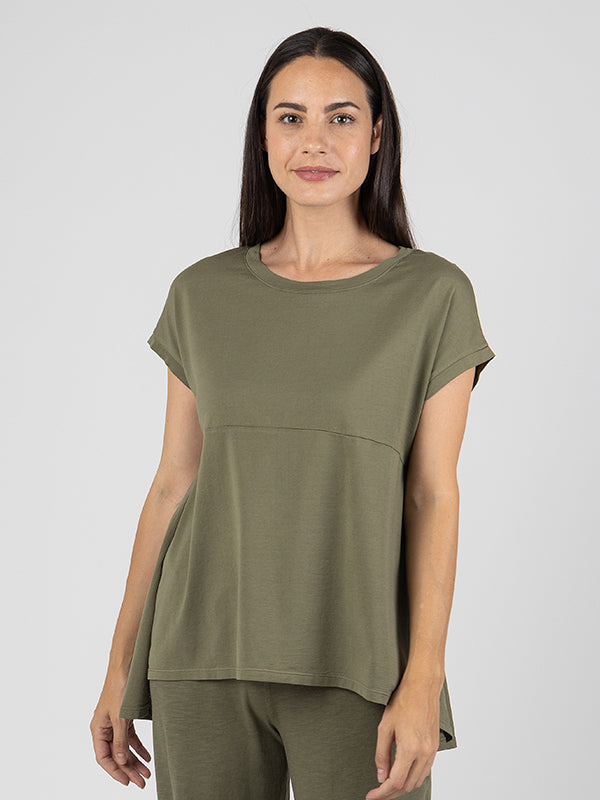 SULCATA 2246 Camiseta Manga Corta Moss
