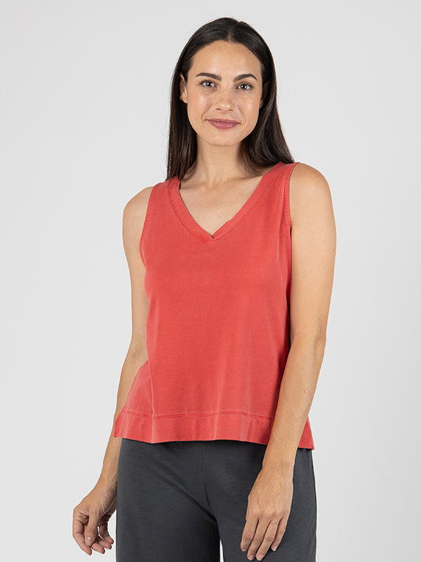 SANTA-PIGMENTO Camiseta Sin Mangas Poppy