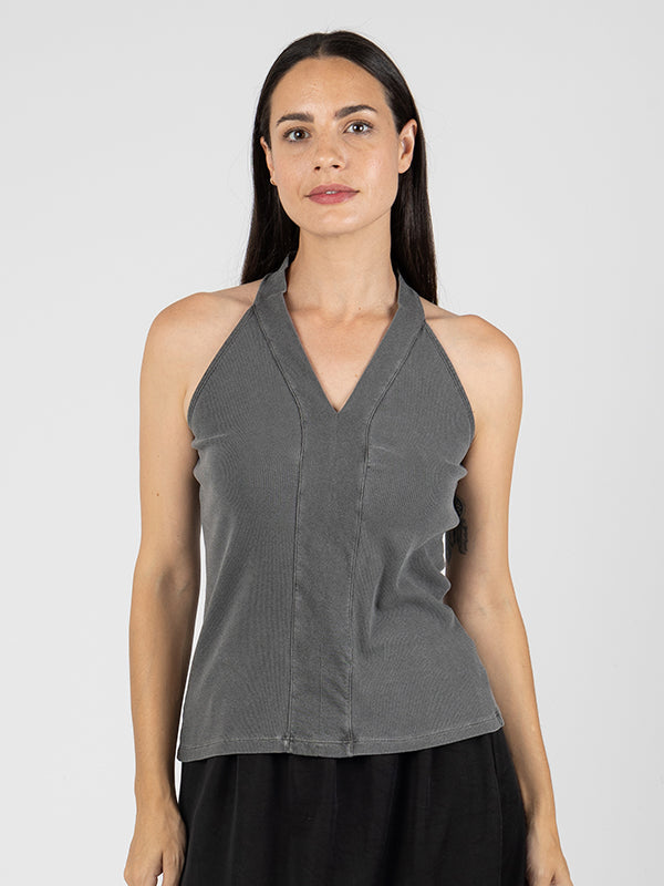 MARIA-PIGMENTO Camiseta Sin Mangas Smoke