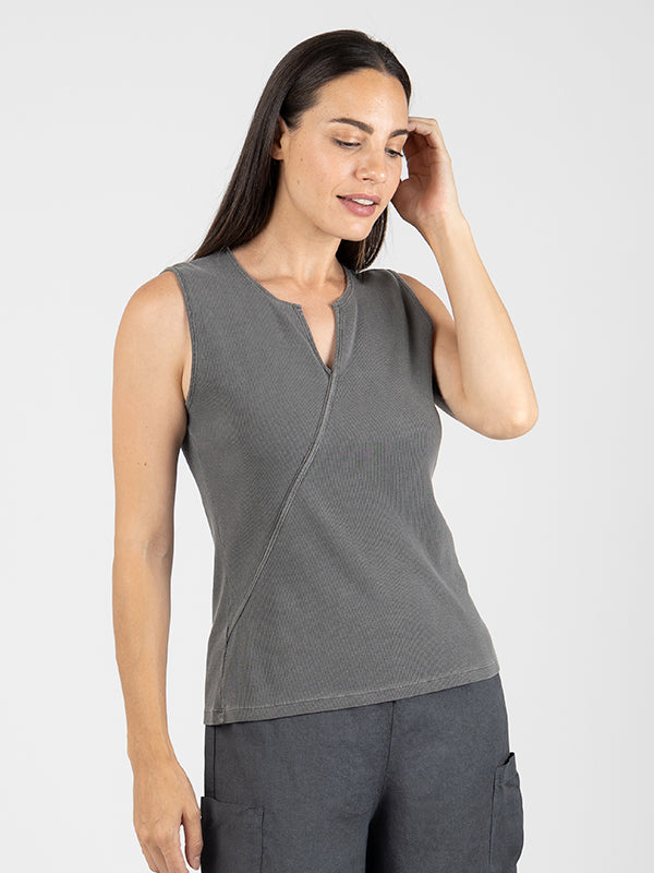 LOURDES-PIGMENTO Camiseta Sin Mangas Smoke
