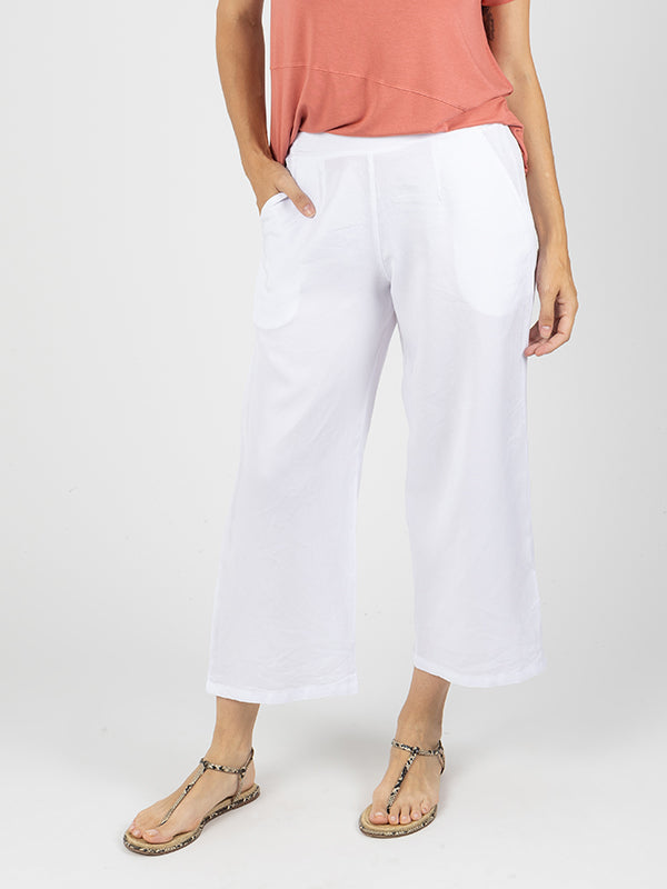 PENELOPE Pantalón Pirata White