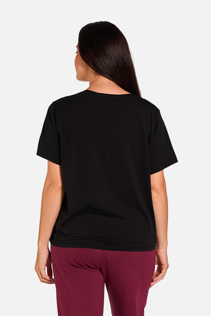BEBAS Camiseta Manga Corta Black de FETE — Detras