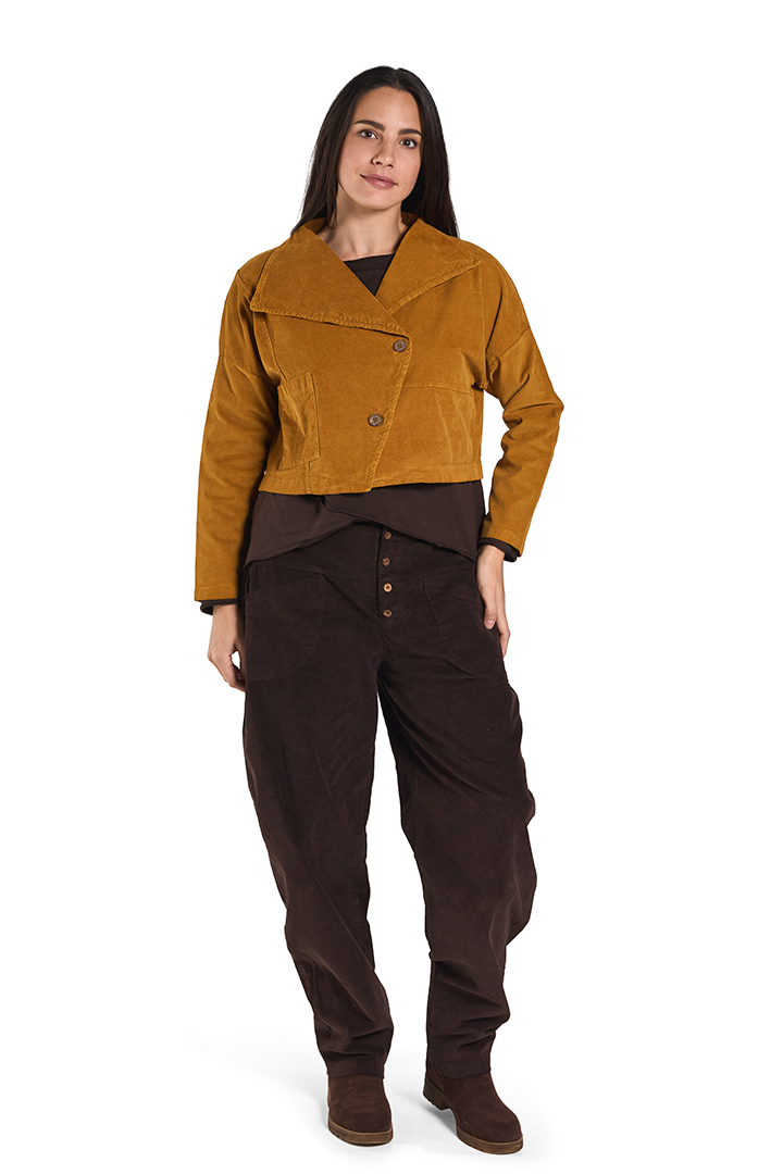 YAGO Pantalón Cacao de FETE — Frontal