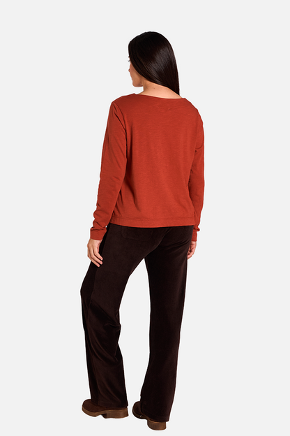 KIN Pantalón Cacao de FETE — Detras