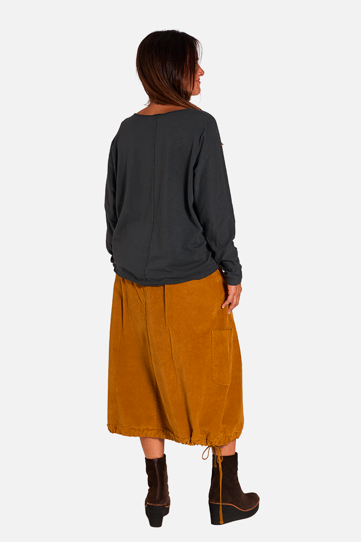 XENIA Falda Golden de FETE — Detras