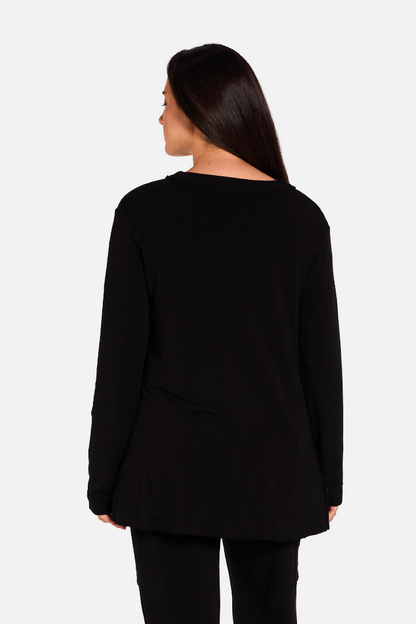 ARIEL Chaqueta Black de FETE — Detras