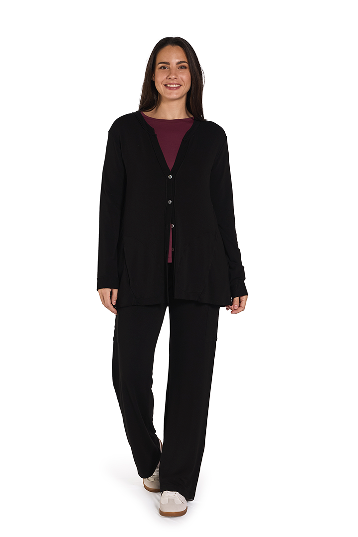 ARIEL Chaqueta Black de FETE — Frontal