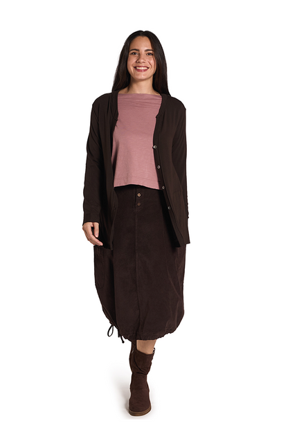 ARIEL Chaqueta Cacao de FETE — Frontal