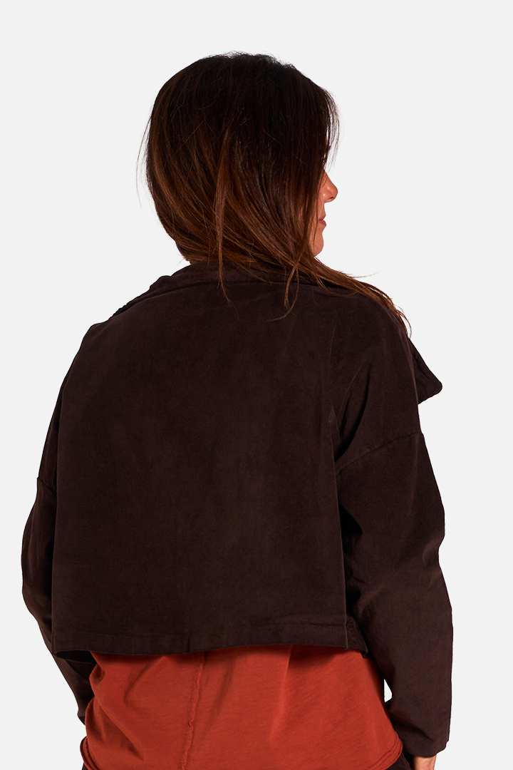 EIDER Chaqueta America Cacao de FETE — Detras