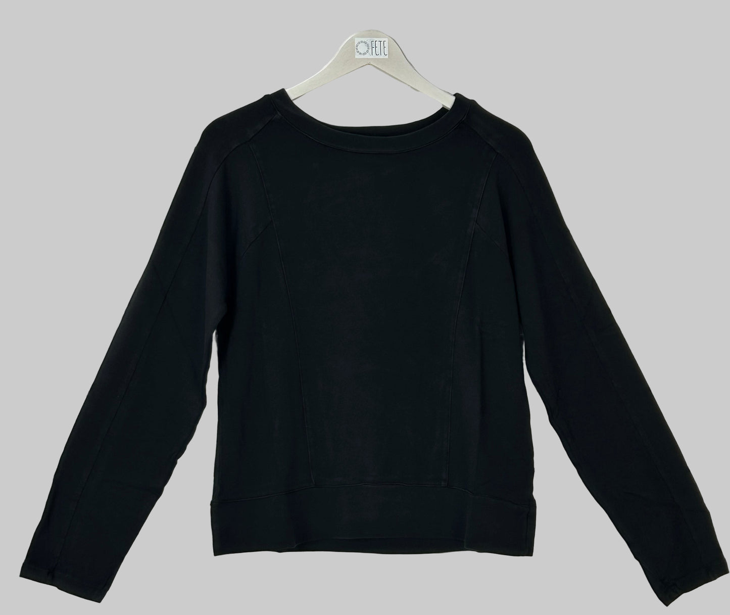 SUDADERA COSTURAS CAQUI