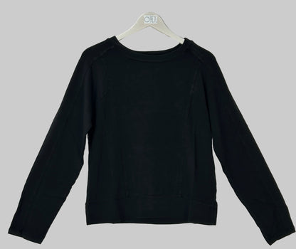 SUDADERA COSTURAS CAQUI