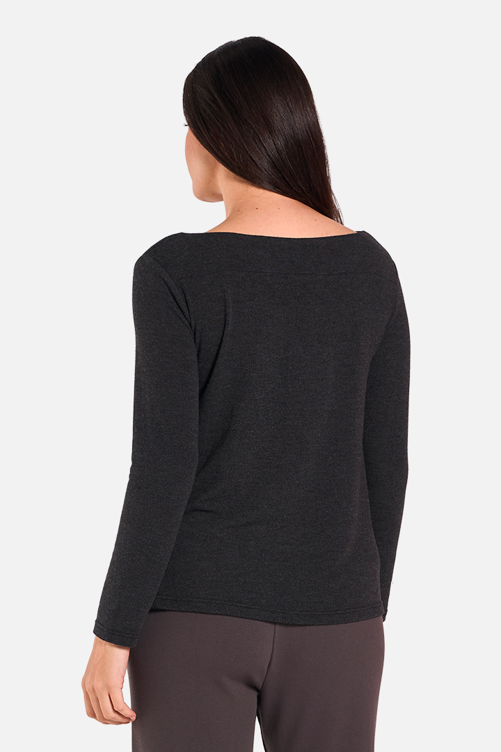 RIGLOS Camiseta Manga Larga Black de FETE — Detras