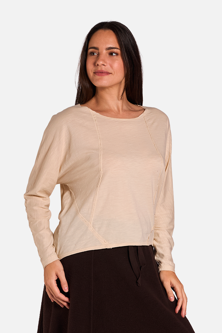 IRIS Camiseta Manga Larga Nata de FETE — Detalle