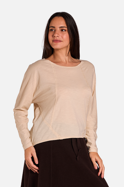 IRIS Camiseta Manga Larga Nata de FETE — Detalle