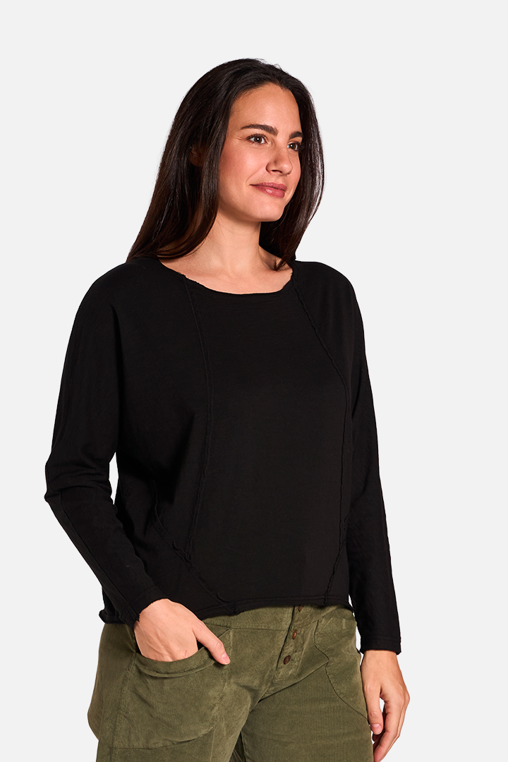 IRIS Camiseta Manga Larga Black de FETE — Detalle