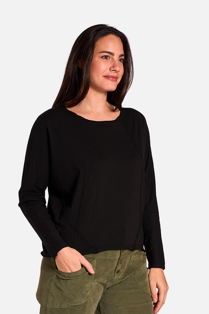 IRIS Camiseta Manga Larga Black de FETE — Detalle
