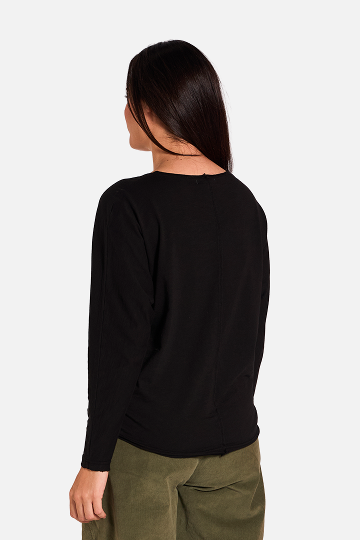 IRIS Camiseta Manga Larga Black de FETE — Detras