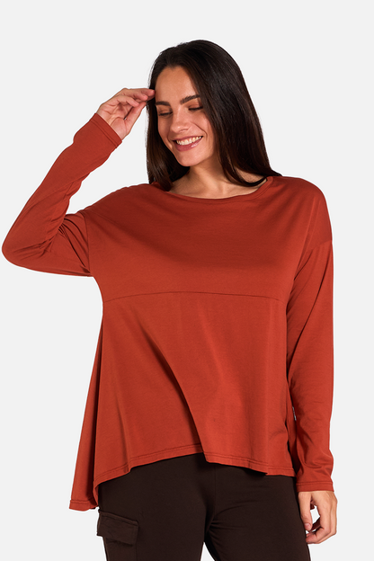 SULCATA M/L Camiseta Manga Larga Siena de FETE — Detalle