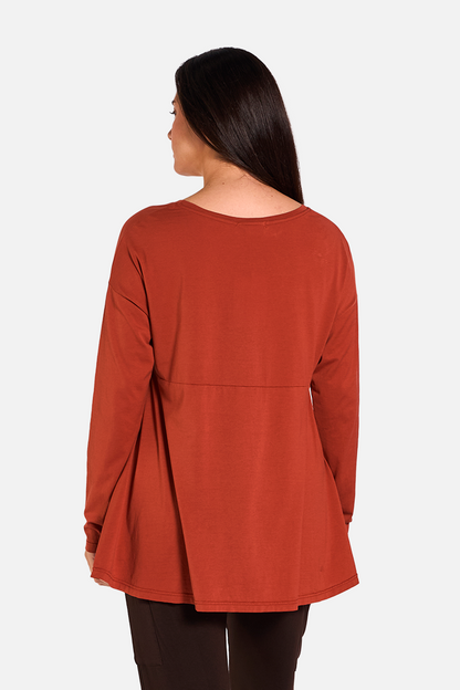 SULCATA M/L Camiseta Manga Larga Siena de FETE — Detras