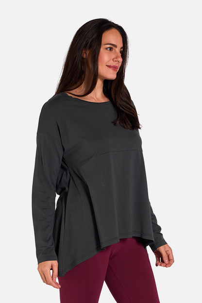 SULCATA M/L Camiseta Manga Larga Caviar de FETE — Detalle