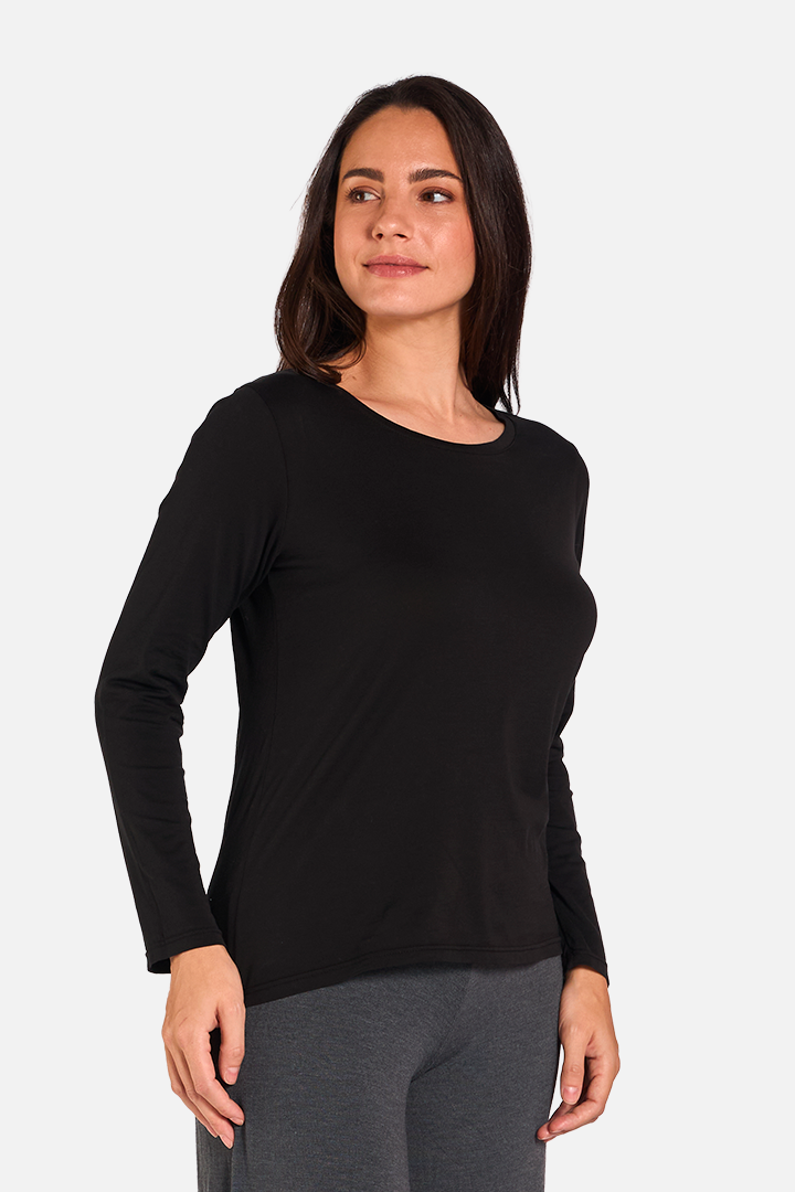 ABBAS Camiseta Manga Larga Black de FETE — Detalle