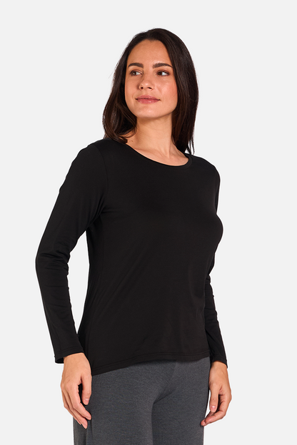 ABBAS Camiseta Manga Larga Black de FETE — Detalle