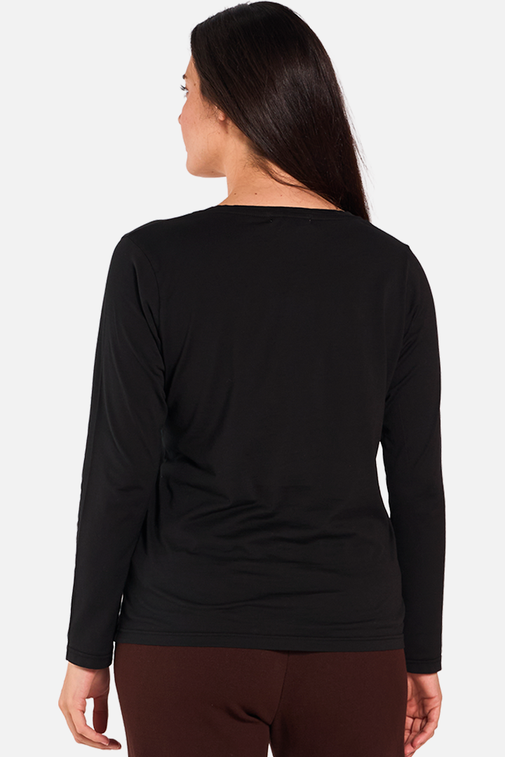 GOTA Camiseta Manga Larga Black de FETE — Detras