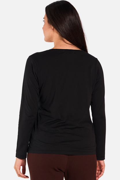 GOTA Camiseta Manga Larga Black de FETE — Detras
