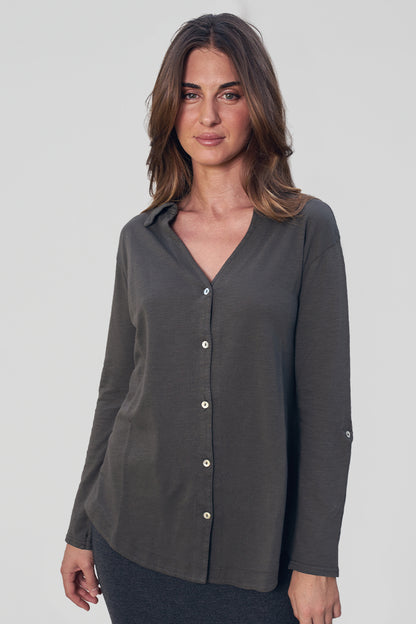 CAMISETA ABOTONADA CISTUS