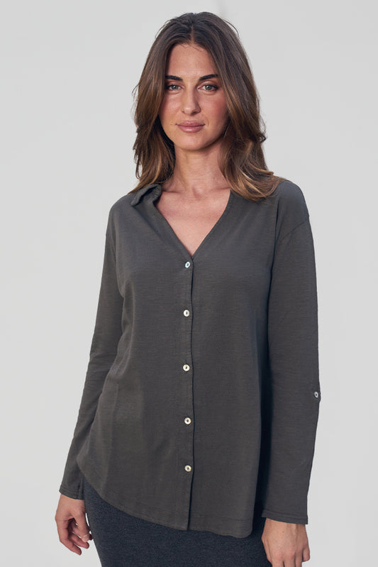 CAMISETA ABOTONADA CISTUS