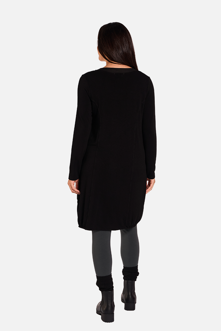 DAMIRIA Vestido Black de FETE — Detras