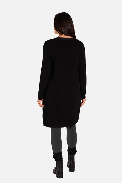 DAMIRIA Vestido Black de FETE — Detras
