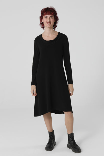 VESTIDO MIDI FLUIDO LACTUCA