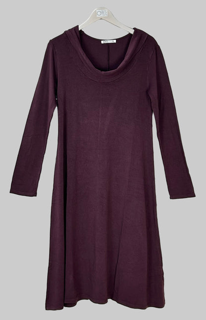 VESTIDO MIDI FLUIDO LACTUCA