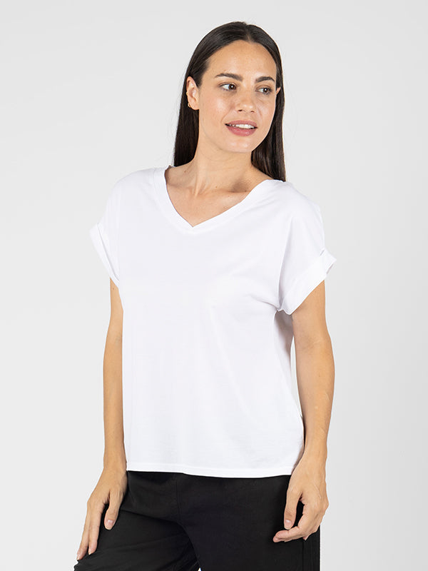 ETEF Camiseta Manga Corta White