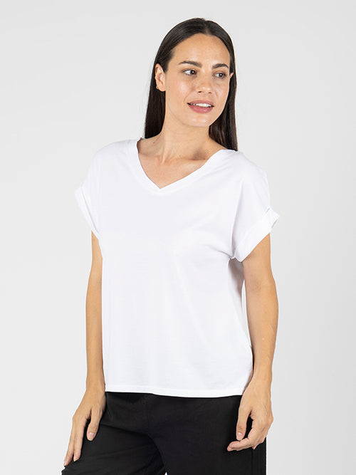 ETEF Camiseta Manga Corta White