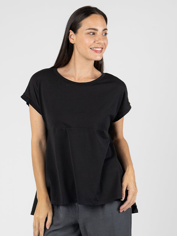 SULCATA 2246 Camiseta Manga Corta Black