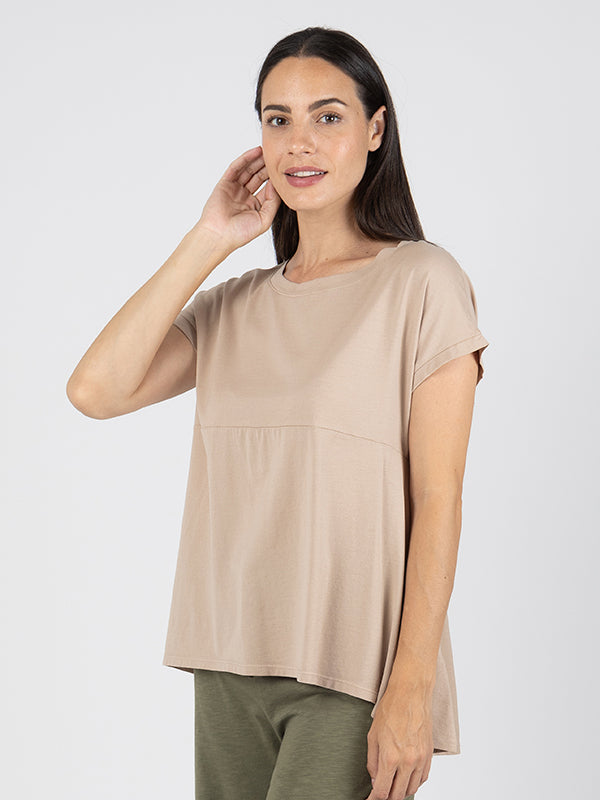 SULCATA 2246 Camiseta Manga Corta Sand