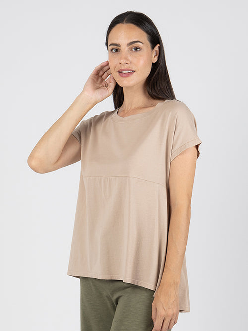 SULCATA 2246 Camiseta Manga Corta Sand