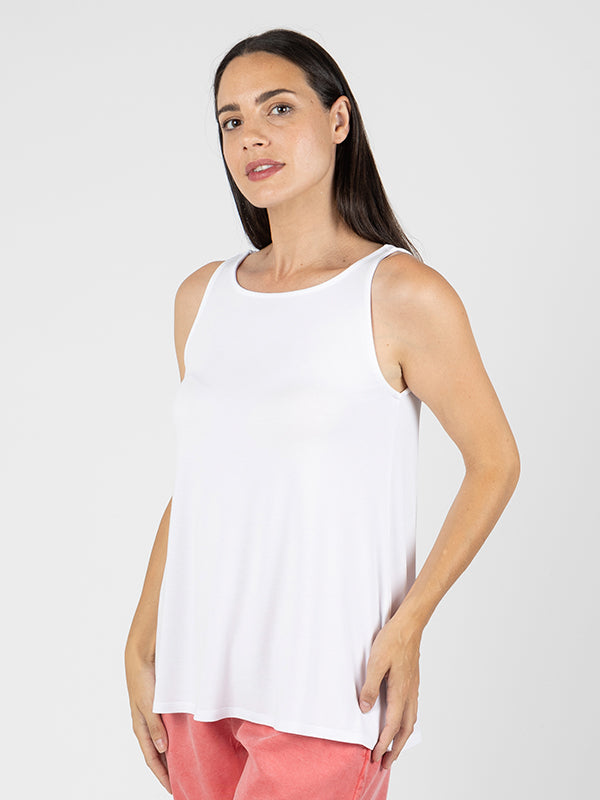 BOGA Camiseta Sin Mangas White