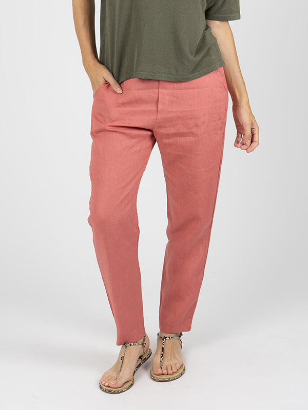 TETUAN Pantalón Pitillo Berry
