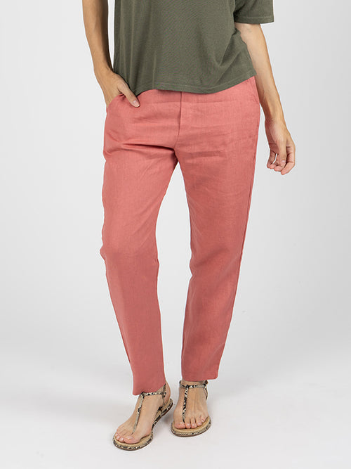 TETUAN Pantalón Pitillo Berry