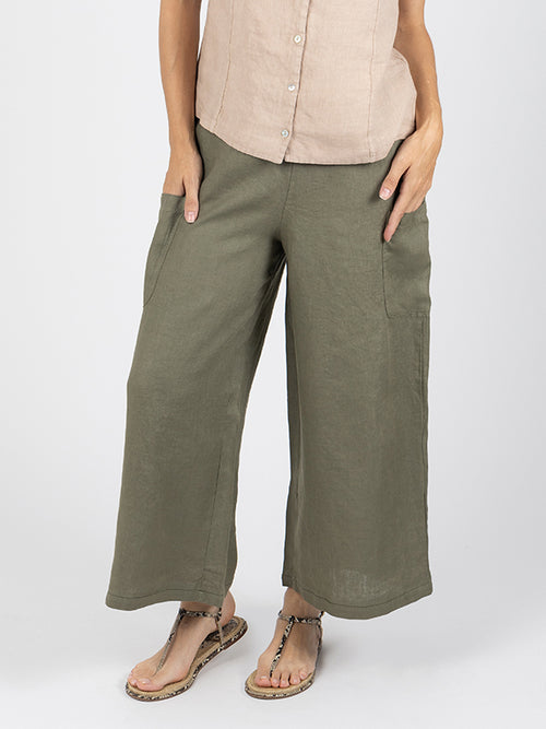 PAPHOS Pantalón Pirata Moss