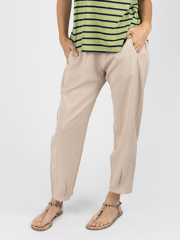 GRACIA Pantalón Largo Sand