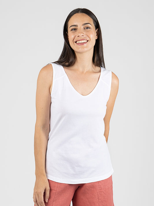 ANNA Camiseta Tirantes White