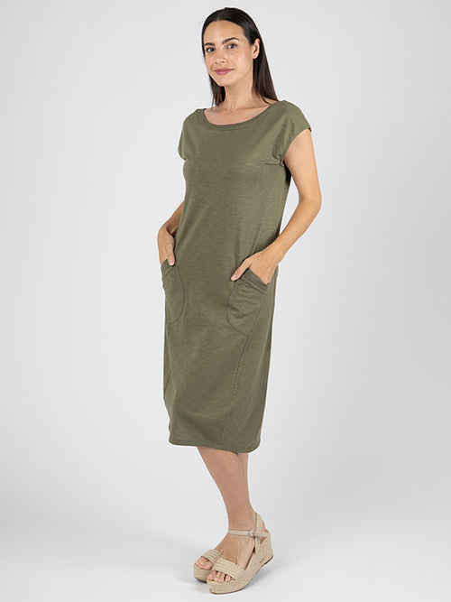 AIDA Vestido Midi Moss