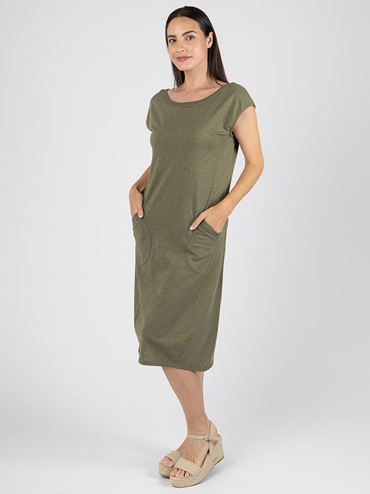 AIDA Vestido Midi Moss