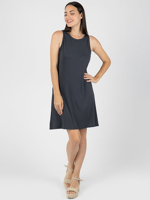 LUCIA Vestido Corto Caviar