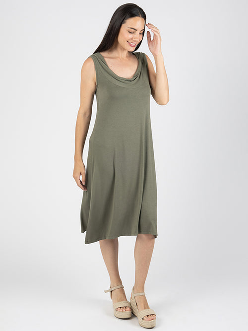RAP Vestido Medio Moss