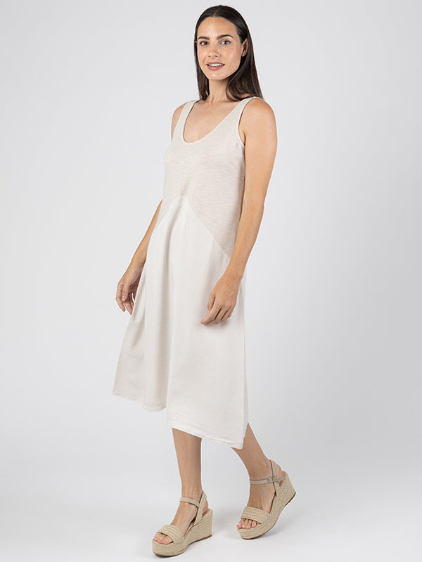 SOLE Vestido Medio Linen